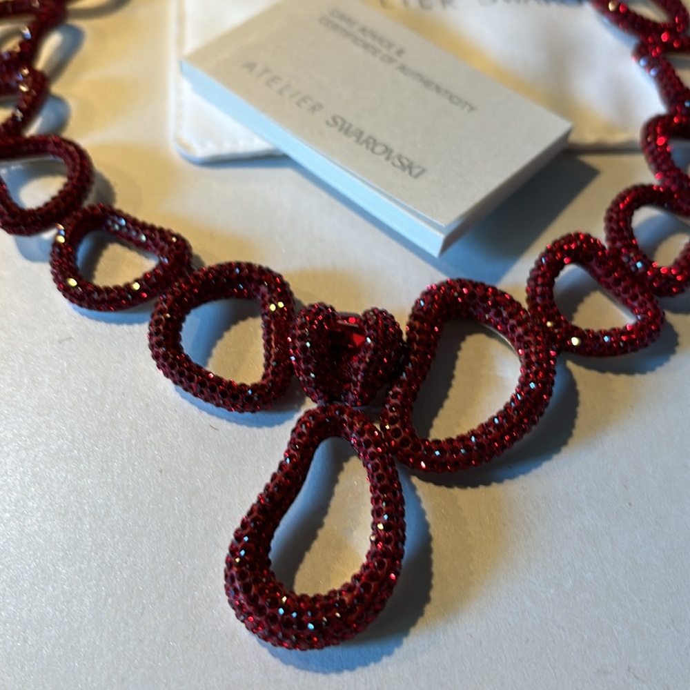 Authentic Atelier Swarovski Exclusive Red Set
